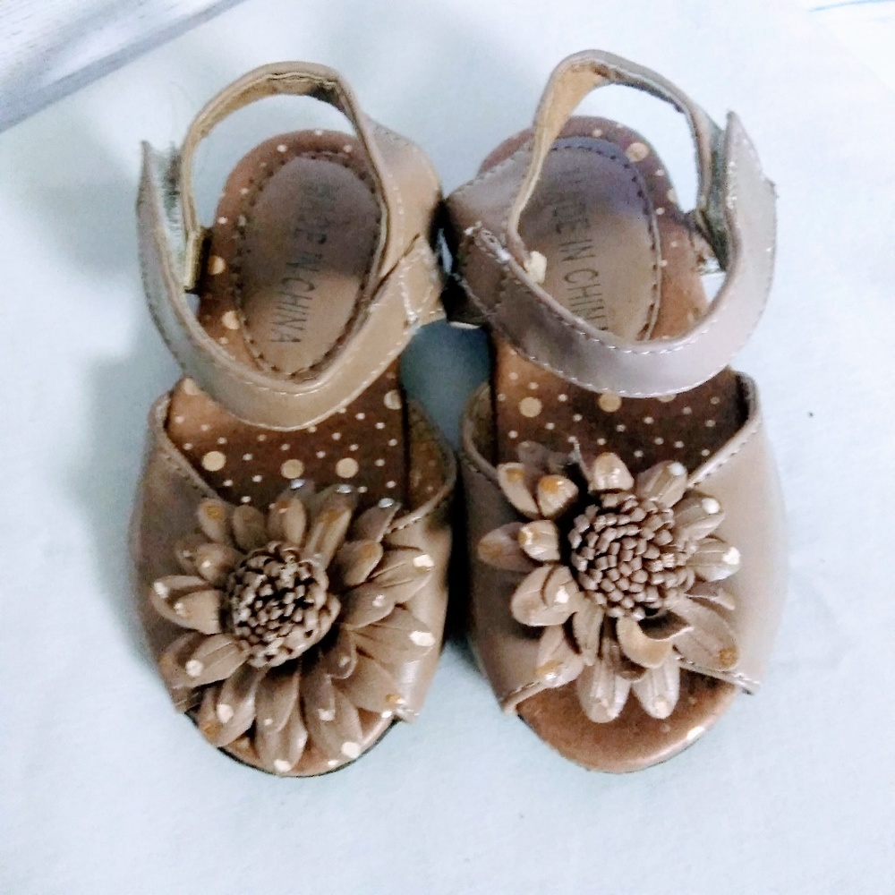 Open Toe Flower Sandals